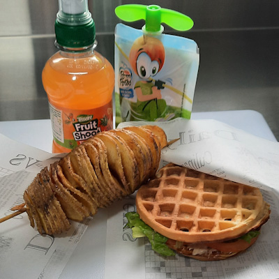 Menu Enfant "Le Bagnat' Gaufre"